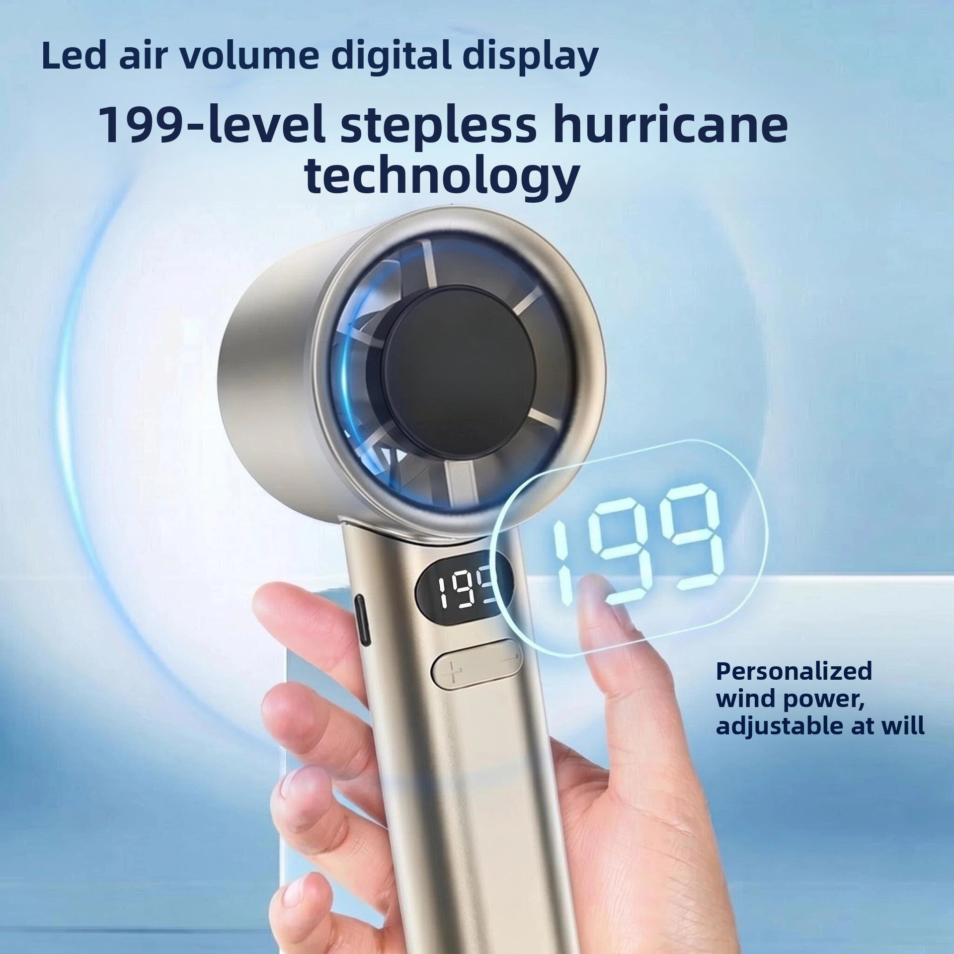 Portable Handheld Spray Fan – USB Rechargeable Mini Cooling Fan