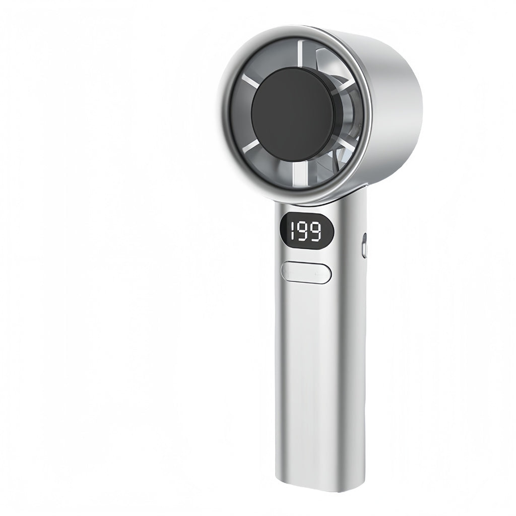 Portable Handheld Spray Fan – USB Rechargeable Mini Cooling Fan