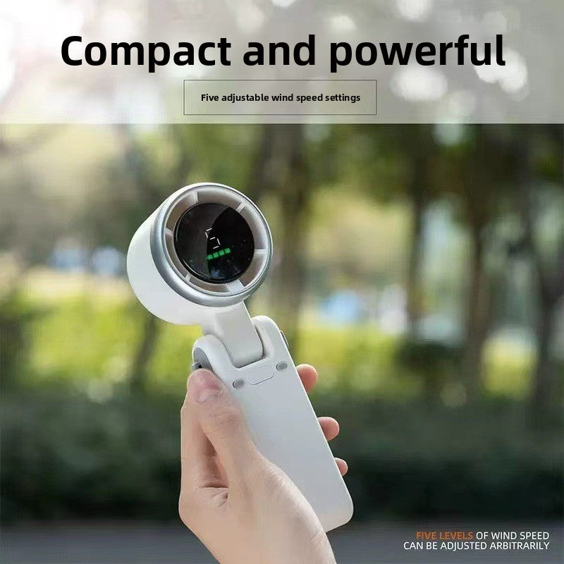 Portable Handheld Spray Fan – USB Rechargeable Mini Cooling Fan