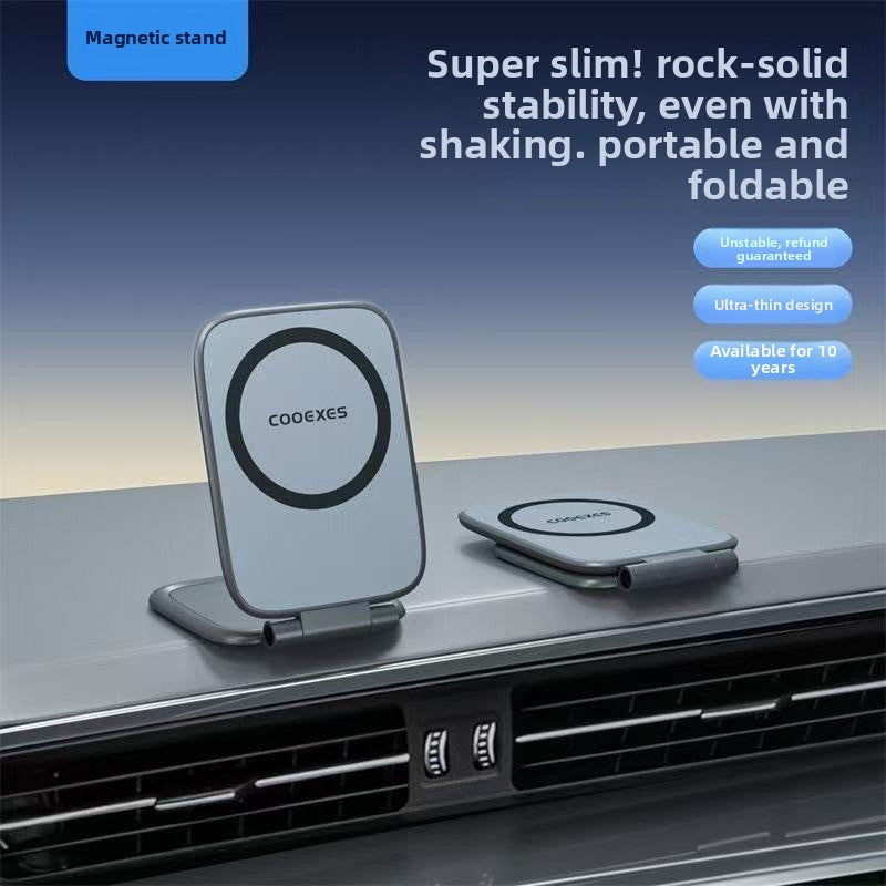 MagSafe Magnetisches Kabelloses Ladeger�t ? Faltbarer Wireless Charger mit Schnellladefunktion f�r iPhone